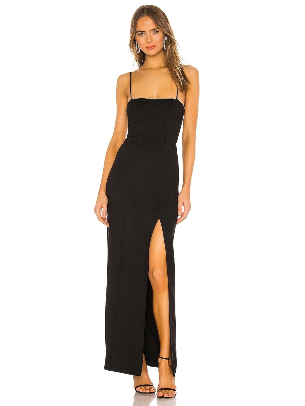 NBD Eileen Gown in Black maxi